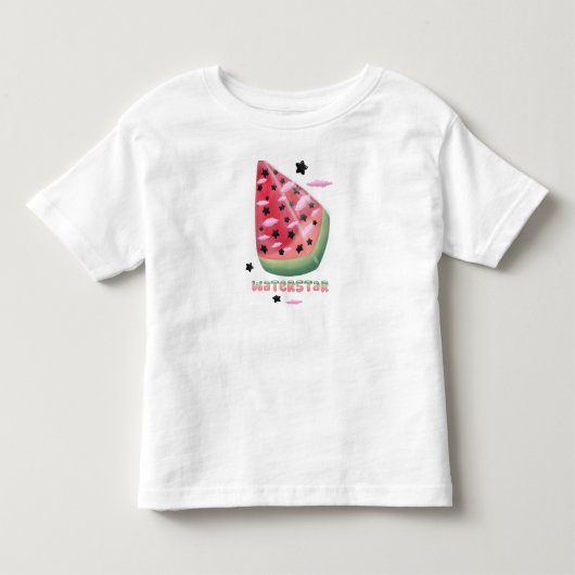 Tシャツ すいか スター (正面)