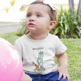 Tシャツ「にんじん付きバニー」 ベビーTシャツ