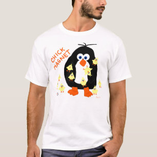 Tシャツ-ひよこの磁石 Tシャツ