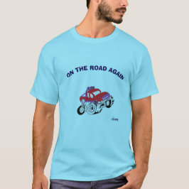 Tシャツ:また旅に出よう。 Tシャツ