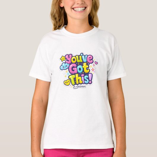 Tシャツ - やればできる！ (正面)