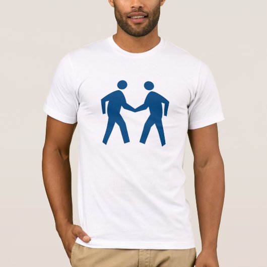 Tシャツ! -より多くのサイズおよびスタイルのためのかちりと言う音 Tシャツ (正面)