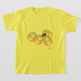 Tシャツ:アクション中のフットボール Tシャツ