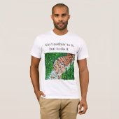 Tシャツ:アスレチック、トラ Tシャツ (正面フル)