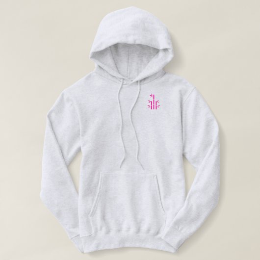 Tシャツ(アッシュ・ヴィヴィッド) パーカ (デザイン正面)