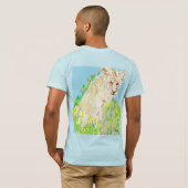 Tシャツ:アフリカライオン Tシャツ (裏面フル)