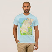 Tシャツ:アフリカライオン Tシャツ (正面フル)