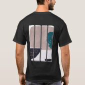 Tシャツ アブストラクトアート (裏面)