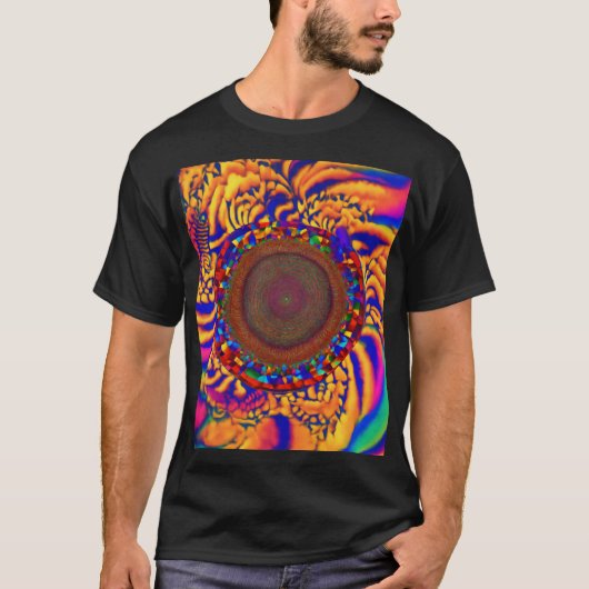 Tシャツ-アブストラクト Tシャツ (正面)