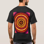 Tシャツ-アブストラクト Tシャツ (裏面)