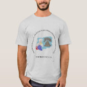 Tシャツ:アメリカを祝福 Tシャツ (正面)