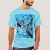 Tシャツ：イルカの遊び Tシャツ (正面)