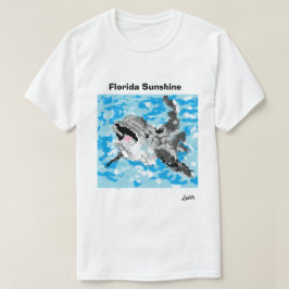 Tシャツ：イルカの遊び Tシャツ