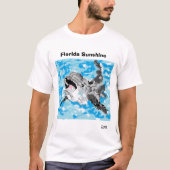 Tシャツ：イルカの遊び Tシャツ (正面)