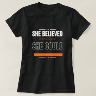 Tシャツ|インスピレーションの引用ブラックシャツギフト Tシャツ