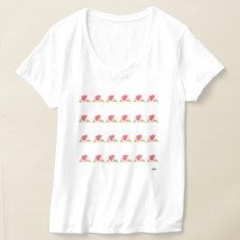 Tシャツ：エキゾチック花 Tシャツ