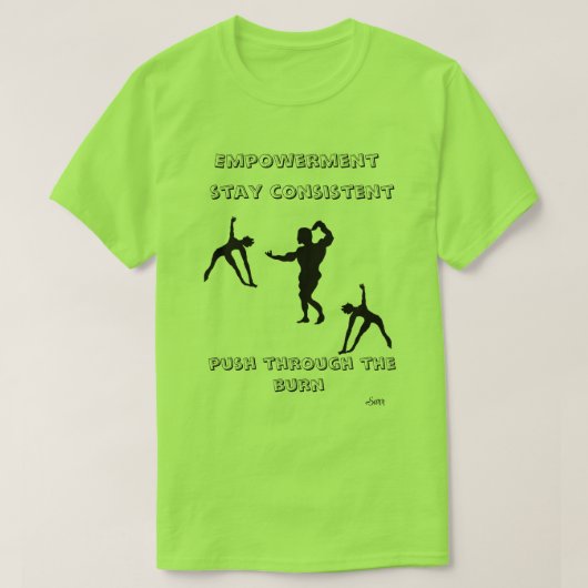 Tシャツ：エンパワーメント Tシャツ (デザイン正面)