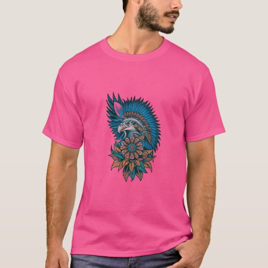 Tシャツ・オブ・先住民・スピリット・タトゥー Tシャツ (正面)
