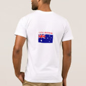 Tシャツ オーストラリア大好き!オージーが愛する私 (裏面)
