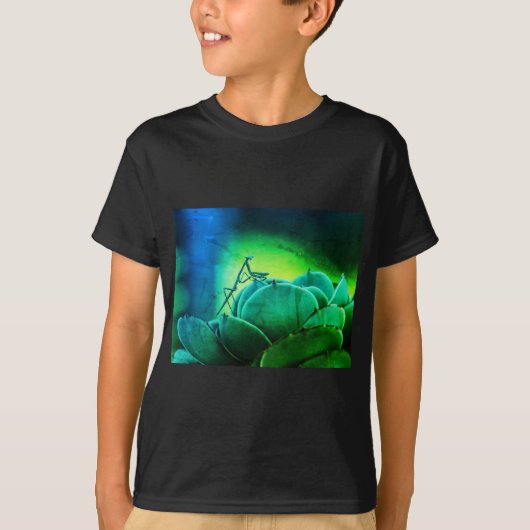 Tシャツ - カラフルな宇宙 (正面)