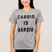 Tシャツ カーディオはハーディオ (正面)
