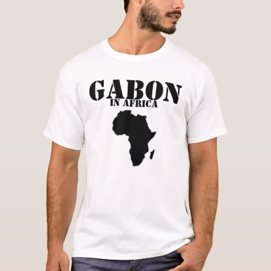Tシャツ・ガボン Tシャツ (正面)