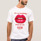 Tシャツ キス (正面)