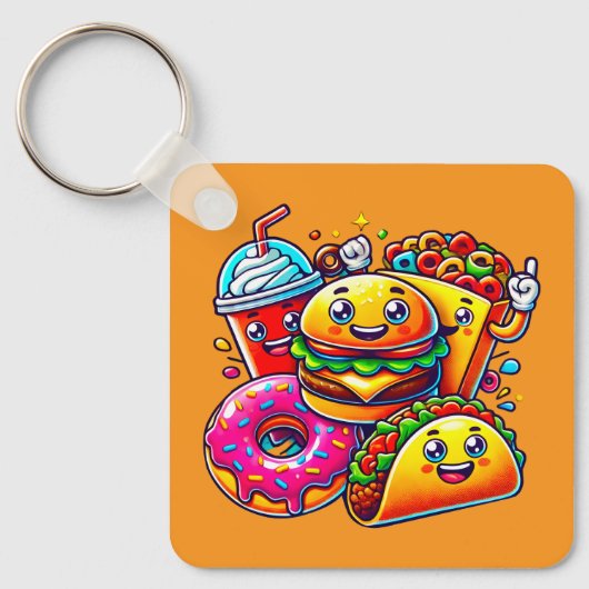 Tシャツ キーホルダー (正面)