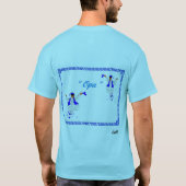 Tシャツ：ギリシャ感じ人 Tシャツ (裏面)