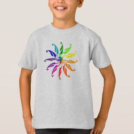 Tシャツ - グラフィック カラー ホイール