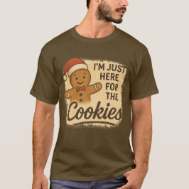 Tシャツ コーヒーではなくクッキーだけ食べに来た