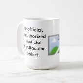 Tシャツ コーヒーマグカップ (正面左)