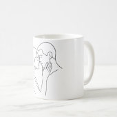 Tシャツ コーヒーマグカップ (正面右)