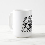 Tシャツ コーヒーマグカップ (正面左)