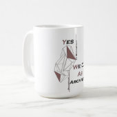 Tシャツ コーヒーマグカップ (正面左)
