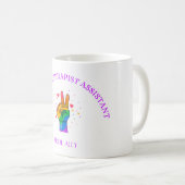 Tシャツ コーヒーマグカップ (正面右)