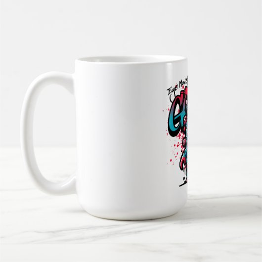 Tシャツ コーヒーマグカップ (左)