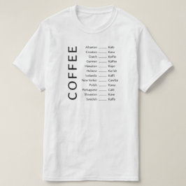 Tシャツ – コーヒー言語