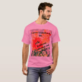 Tシャツ:サボテンの花 Tシャツ (正面フル)