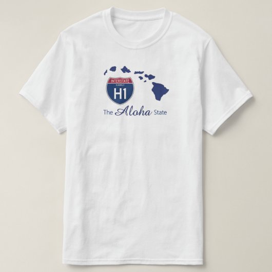 Tシャツ – ザアロハ州 (デザイン正面)