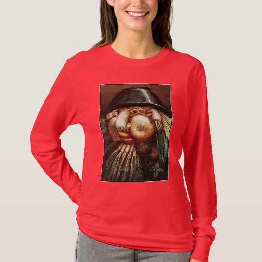 Tシャツ:シェフ – by Giuseppe Acrimboldo Tシャツ (正面)