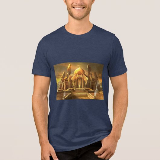 Tシャツ、シャツ、服、衣類 トライブレンドＴシャツ (正面)