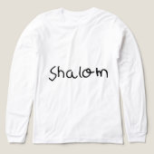Tシャツ シャローム アート (デザイン正面)