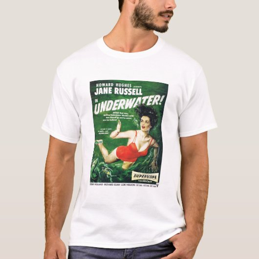 Tシャツ-ジェーン・ラッセル-映画広告- 1955年 Tシャツ (正面)