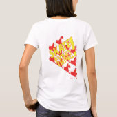 Tシャツ: "スケートすべて! " Tシャツ (裏面)