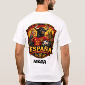 Tシャツ スペイン (裏面)