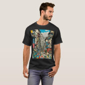 Tシャツ**タイトル**「クリエイティブ闘争:不安 Tシャツ (正面フル)
