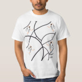 Tシャツ:テニスなんてどうでしょう。 Tシャツ (正面)