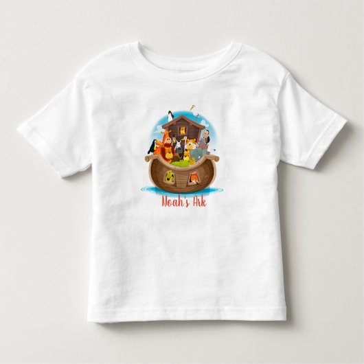 Tシャツ デザイン2 - ノアの箱舟 (正面)