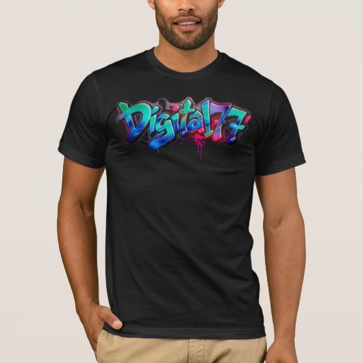 Tシャツ デジタル77 (正面)